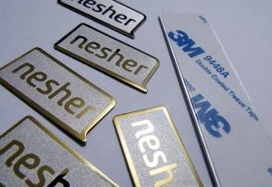 Stainless Steel Logo Sticker